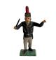 Preview: Antike Grulicher Krippenfigur / Musikant, Bergmann, Dirigent um 1920 (7 cm)