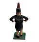 Preview: Antike Grulicher Krippenfigur / Bergmann, Musikant um 1920 (7 cm)
