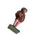Preview: Antike Grulicher Krippenfigur / Gabenbringer mit Korb um 1900  (10 cm)