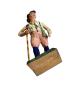 Preview: Antique grulich crib figurine, shepherd, around 1900 (10 cm)