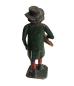 Preview: Antique grulich crib figurine, Gift bringer with duck, around 1900 (10 cm)