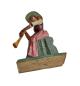 Preview: Antique grulich crib figurine, Shepherd, around 1900  (10 cm)