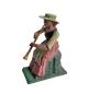 Preview: Antique grulich crib figurine, Shepherd, around 1900  (10 cm)