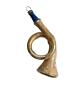 Preview: Glasornament,  Musikinstrument / Horn um 1920
