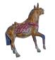 Preview: Antike Krippenfigur / Pferd um 1900