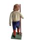 Preview: Antique grulich crib figurine, Shepherd around 1900  (10 cm)