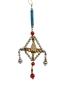 Preview: Antikes Gablonzer Ornament aus Glasperlen, um 1920