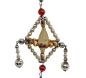 Preview: Antikes Gablonzer Ornament aus Glasperlen, um 1920