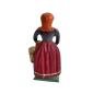 Preview: Antique grulich crib figurine, Gift bringer with milk, around 1900 (10 cm)