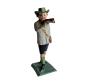Preview: Antique grulich crib figurine, Huntsman around 1900 (10 cm)