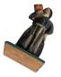 Preview: Antique grulich crib figurine, Monk with book, around 1900 (10 cm)