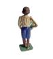 Preview: Antique grulich crib figurine, Gift bringer with fruits, around 1900 (10 cm)