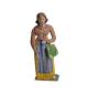 Preview: Antike Grulicher Krippenfigur / Frau mit Handtasche um 1900  (10cm)