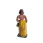 Preview: Antike Grulicher Krippenfigur / Frau mit Handtasche um 1900  (10cm)