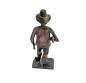 Preview: Antike Grulicher Krippenfigur / Jäger um 1900 (10 cm)