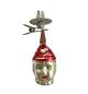 Preview: Candle Holder with  blown glass clown, around 1930