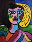 Preview: Peter Robert Keil (b. 1942 Züllichau), Greta Garbo the woman with two faces