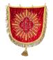 Preview: Antikes Rückenschild für, Ornat, Chormantel, Vestment, Pluviale, um 1900
