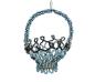 Preview: Antique beaded gablonz ornament, basket around 1930