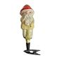 Preview: Antique glass dwarf / gnome on clip, lauscha around 1930
