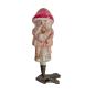 Preview: Antique glass dwarf / gnome on clip, lauscha around 1920