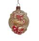 Preview: Antique art nouveau kugel, lauscha around 1880/1890