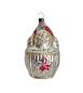 Preview: Antique Santa in basket, lauscha around 1920