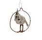 Preview: Antiker Christbaumschmuck, Lauscha Sittich im Ring um 1910