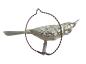 Preview: Antiker Christbaumschmuck, Lauscha Sittich im Ring um 1910