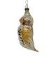 Preview: Antique christmas glass ornament, owl, lauscha around 1910