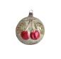 Preview: Antiker Christbaumschmuck, Lauscha Kugel mit Kirschen um 1920