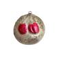 Preview: Antiker Christbaumschmuck, Lauscha Kugel mit Kirschen um 1920
