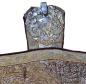 Preview: Golden cope - choir robe, chasuble, vespers robe, pluvial, vestments, dated 1897