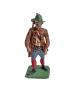 Preview: Antike Grulicher Krippenfigur / Jäger um 1900 (10 cm)