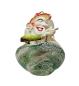 Preview: Antique Christmas tree decoration, diorama ball around 1950