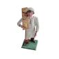 Preview: Antike Grulicher Krippenfigur / Bäcker um 1900 (7 cm)