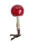 Preview: Antique mushroom / fly agaric on clip, lauscha around 1920