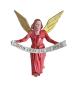 Preview: Antike Grulicher Krippenfigur / Verkündigungsengel, um 1900 (5 cm)