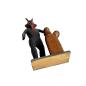 Preview: Grulich Devil / Krampus holding sack with children (10 cm)