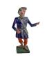 Preview: Antike Grulicher Krippenfigur / Hirte um 1900  (10 cm)