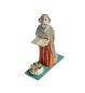 Preview: Antique grulich crib figurine, Holy King Melchior, around 1900 (10 cm)