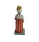 Preview: Antique grulich crib figurine, Holy King Caspar, around 1900 (10 cm)