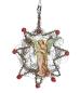 Preview: Antiker Christbaumschmuck, Ornament aus Draht um 1920