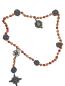 Preview: Rosenkranz filigran aus Silber, Kreuz mit Emaille, 19. Jahrhundert