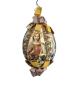 Preview: Decorated chicken egg as a Christmas tree ornament, around 1900