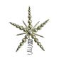 Preview: Vintage beaded christmas tree topper - Star around 1950