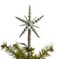 Preview: Vintage beaded christmas tree topper - Star around 1950