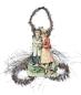Preview: Tinsel ornament around 1920