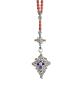 Preview: Rosary filigree / cross with enamel, 19th century