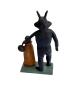 Preview: Grulich Devil / Krampus holding sack with children (10 cm)